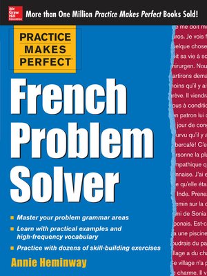 cover image of Practice Makes Perfect French Problem Solver